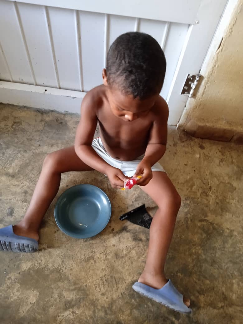 Child sitting