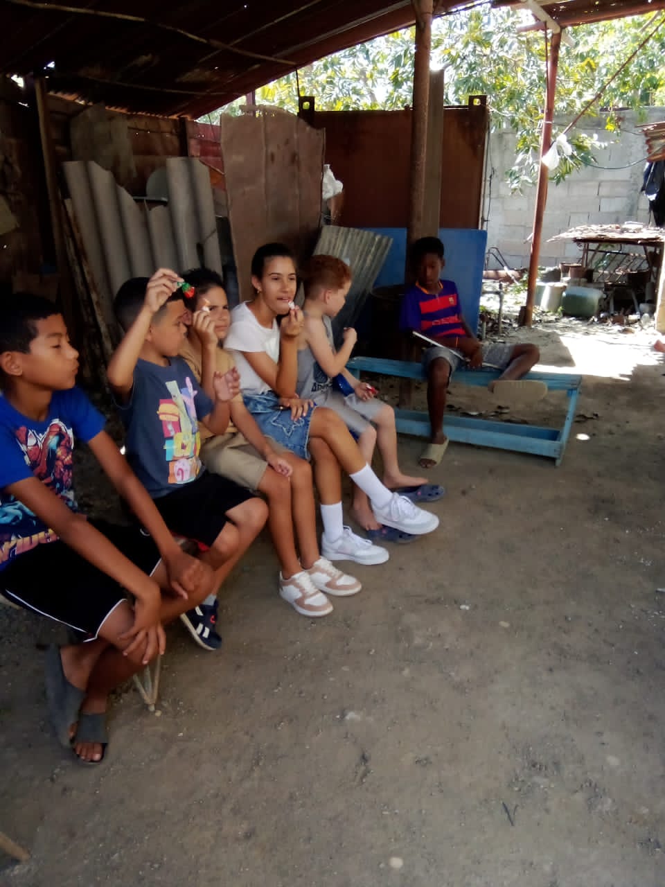 Children outside