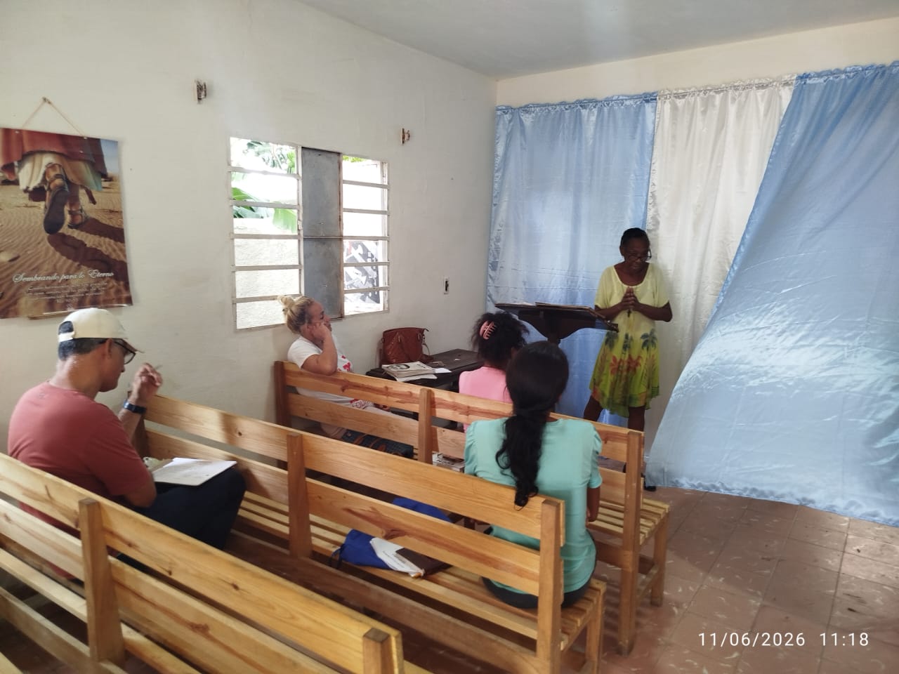 Classroom with adults