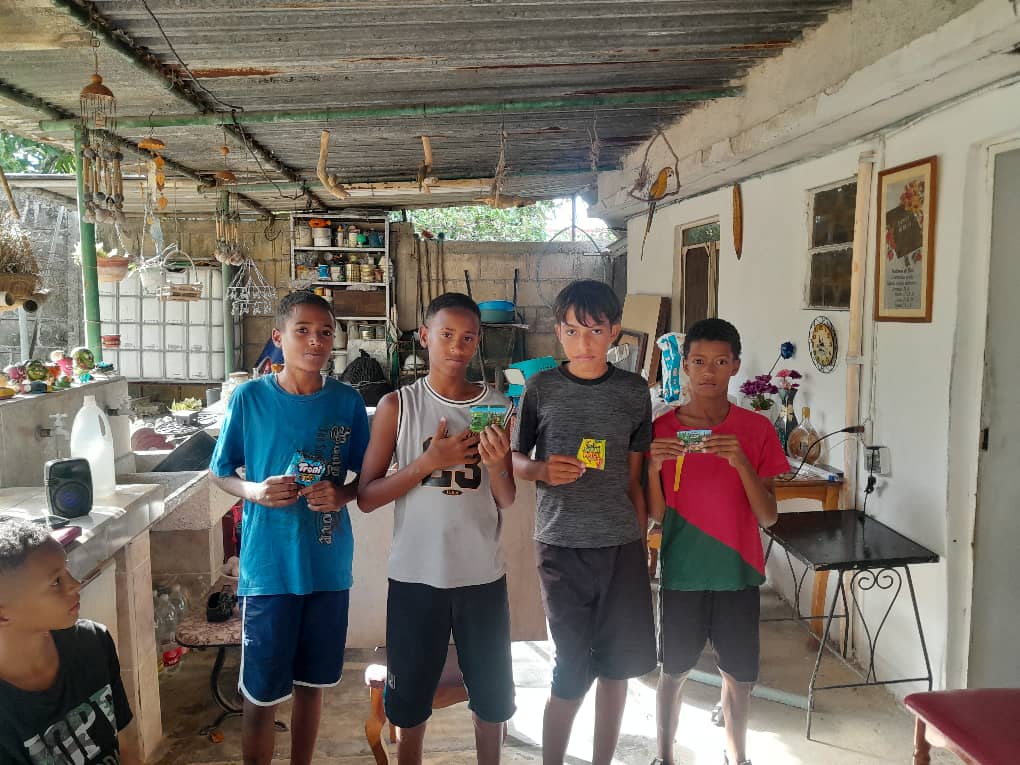 Four boys