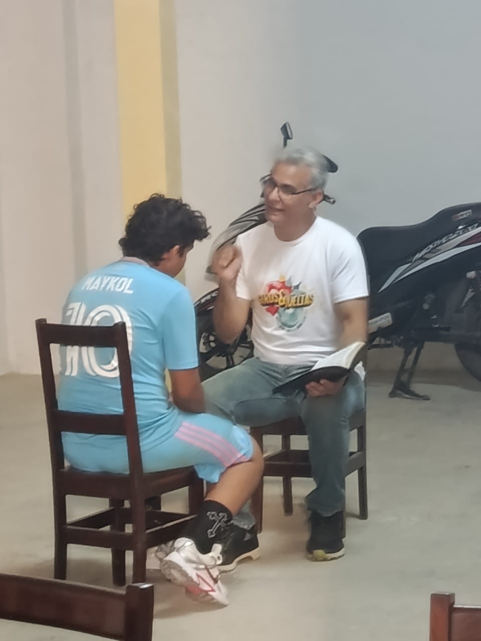 Sharing the gospel